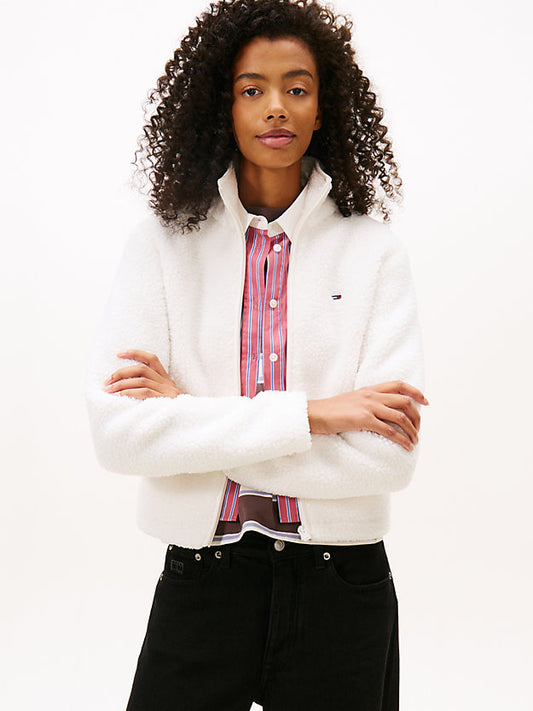 Teddy Fleece Zip-Thru Jacket