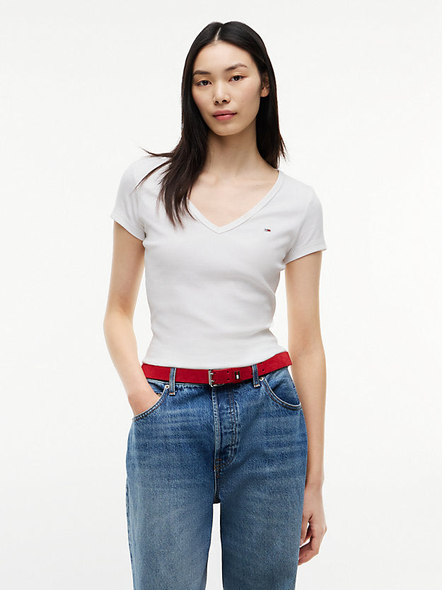 Essential V-Neck Slim Fit T-Shirt