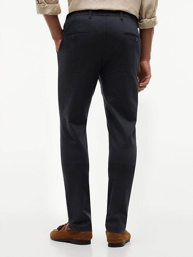 Bleecker Slim Printed Structured Chinos