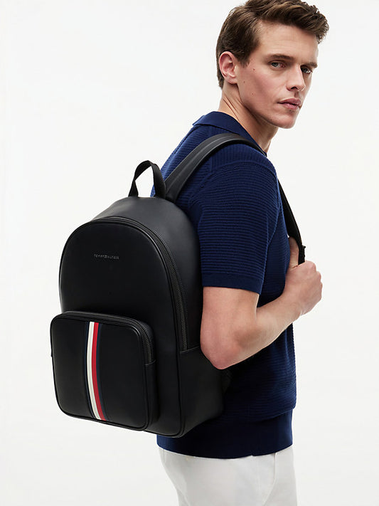 Signature Tape Logo Dome Backpack