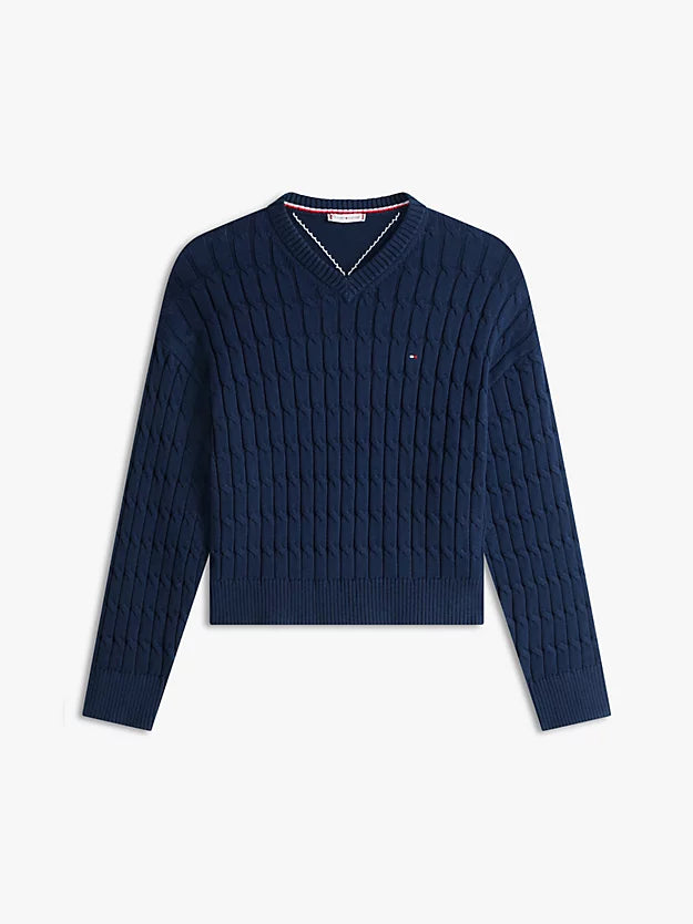 Cable Knit Relaxed Jumper