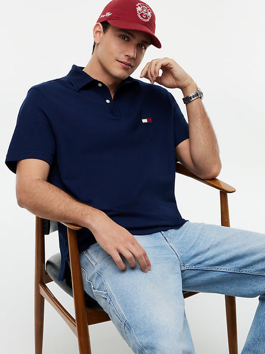Classic Fit Knit Collar Polo Shirt