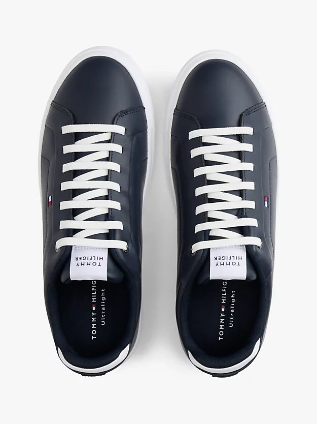 Leather Court Trainers