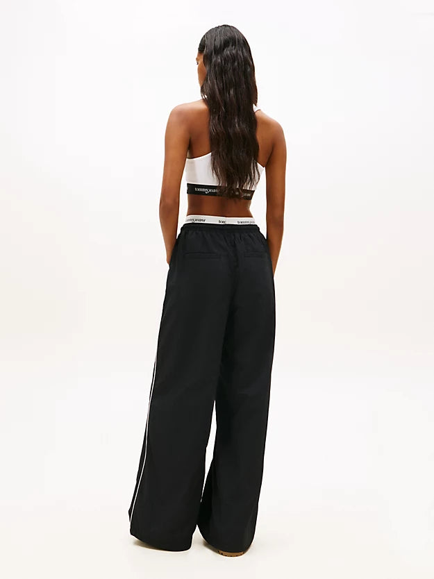 Repeat Logo Tape Wide Leg Joggers