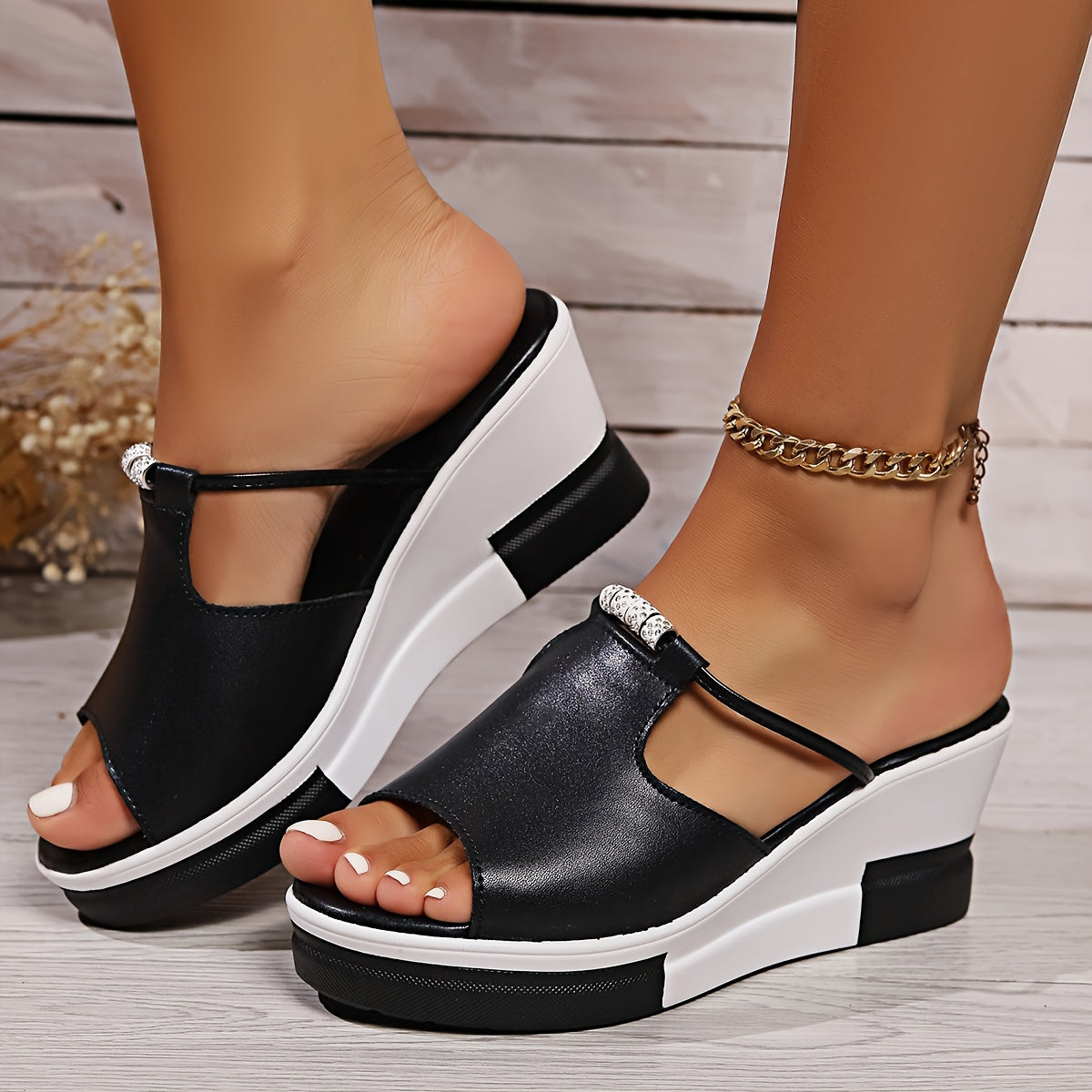 🔥MEILLEURE VENTE🔥 Sandales compensées orthopédiques confortables pour femmes !