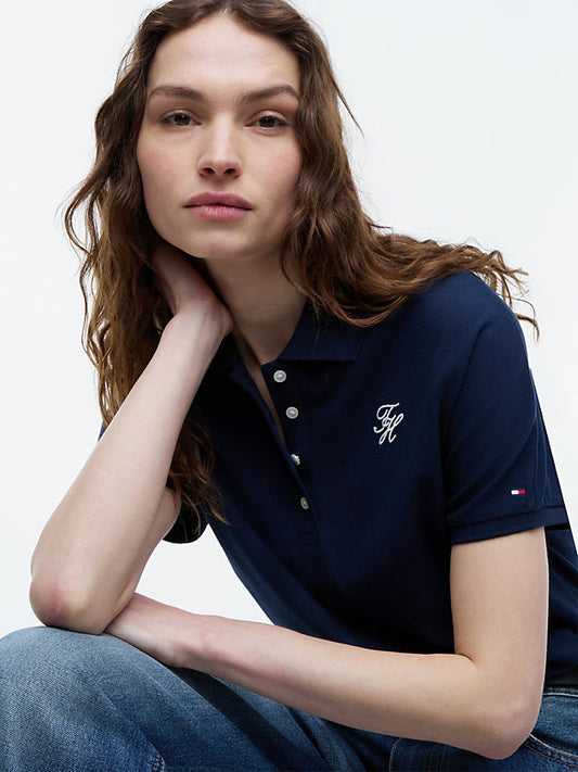 Regular Fit Logo Embroidery Polo Shirt