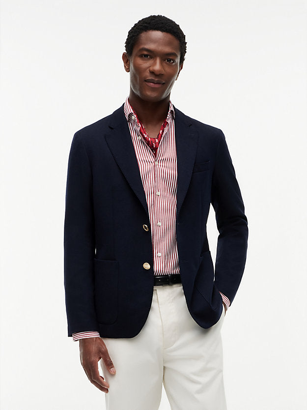 New York Label Regular Fit Pure Wool Blazer