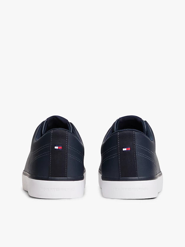 Logo Lace-Up Trainers WiLeather
