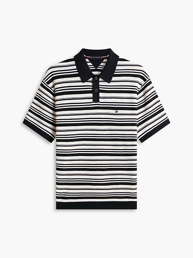 Relaxed Fit Cool Comfort Knit Polo Shirt