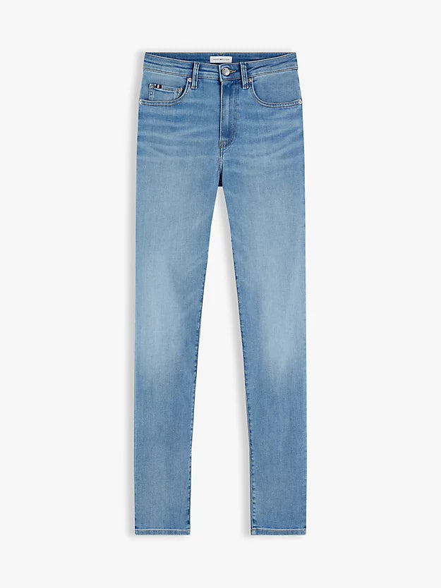 Como Whiskered Mid Rise Skinny Jeans