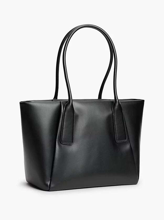 Essential Metallic Logo Tote Bag