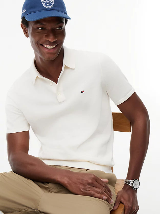 Regular Fit Fine Knit Polo Shirt