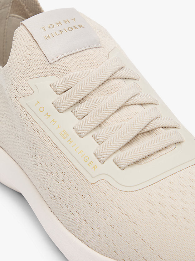 Knit Lightweight Mono-Sock Slip-On Trainers