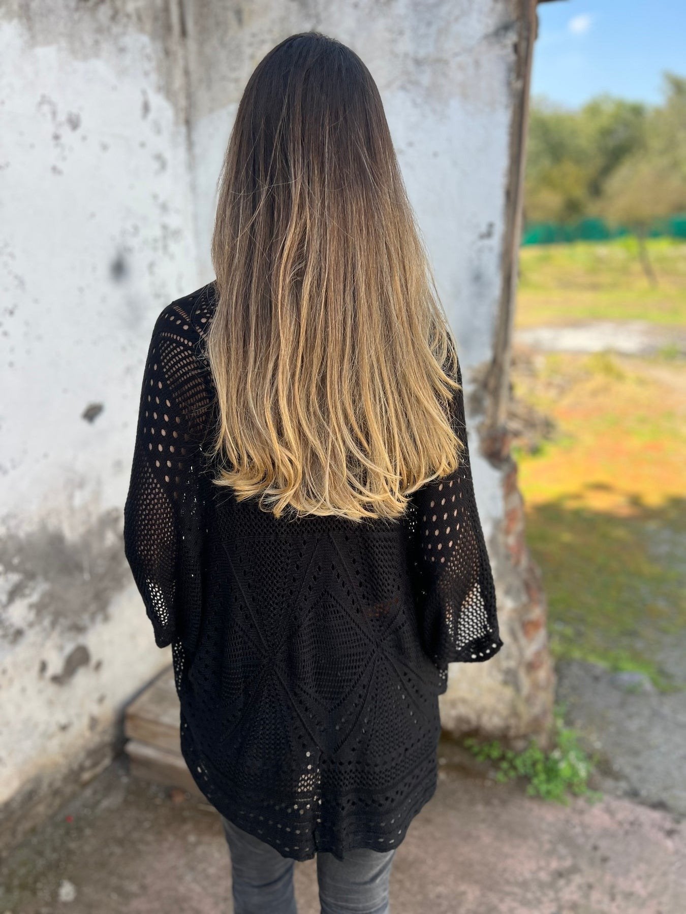 LIQUIDATION🔥Gilet femme creux demi-manches
