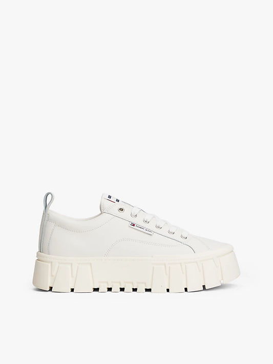 Cleat Platform Trainers WiLeather