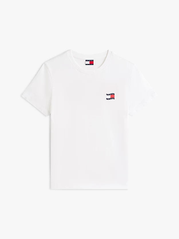 Wavy Flag Back Logo Jersey T-Shirt