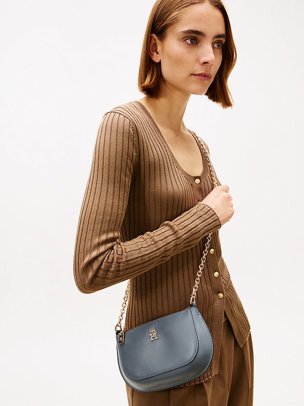 Monogram Chain Strap Crossbody Bag