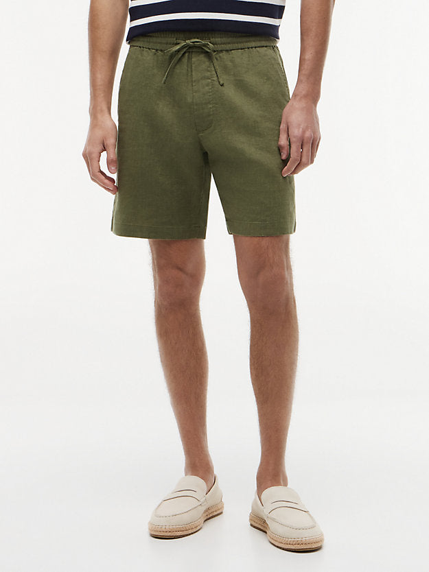 Dover Linen Blend Regular Fit Chino Shorts