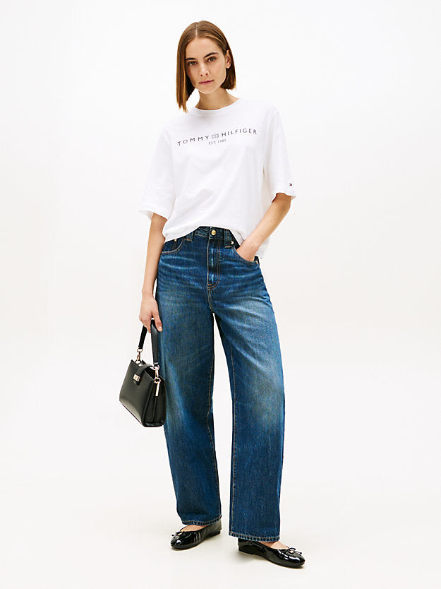 Logo Relaxed Crew Neck T-Shirt