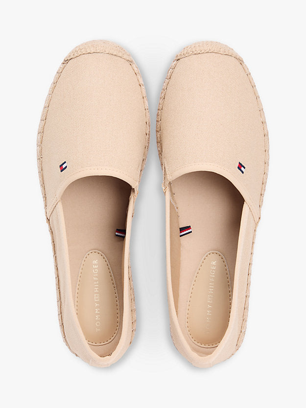Flag Embroidery Canvas Espadrilles