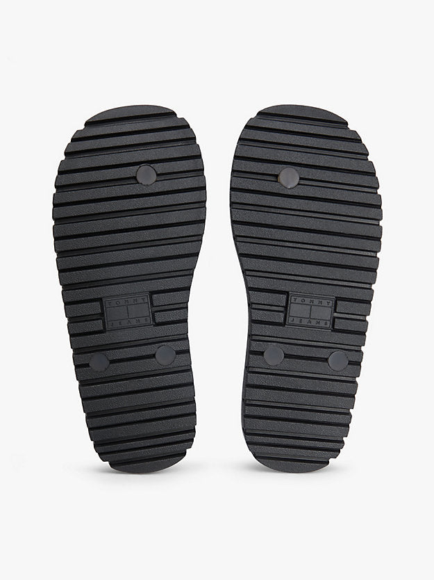 Jelly Cleat Wedge Flip-Flops
