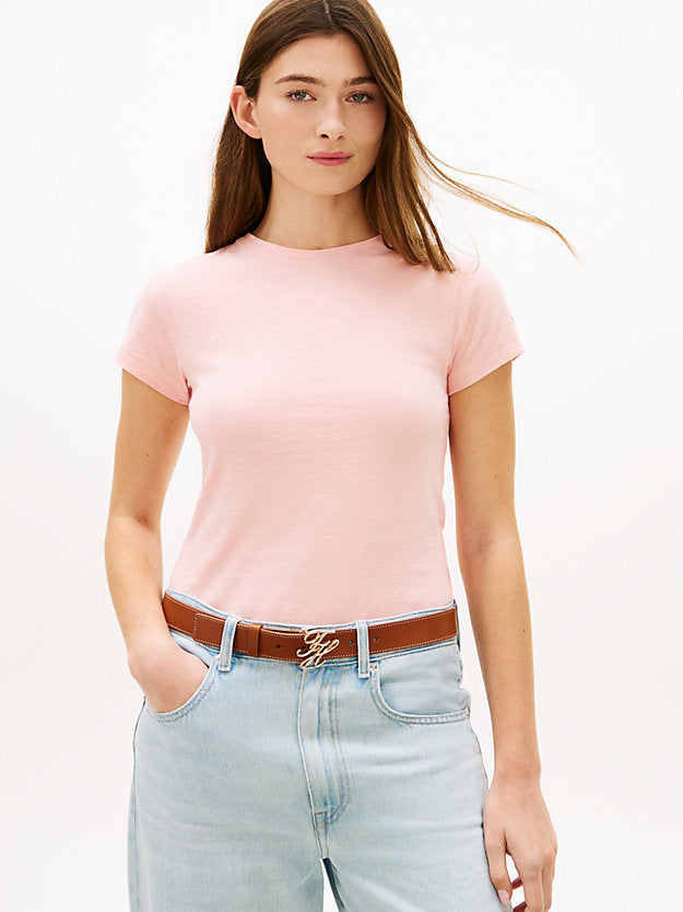 Textured Slim T-Shirt