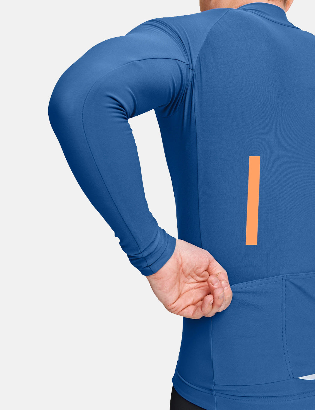 Maillot d'entraînement à manches longues - Bleu cobalt