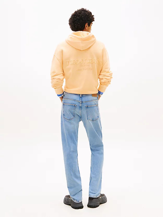 Whiskered Faded Slim Jeans