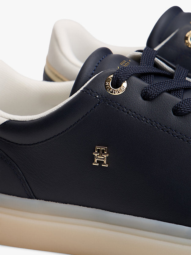 Monogram Leather Trainers