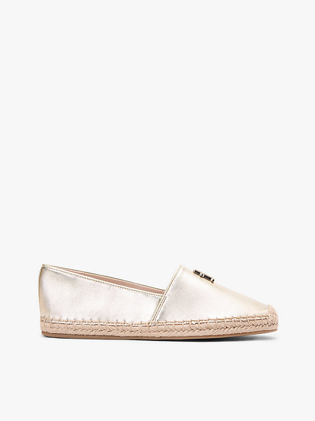Monogram Metallic Leather Espadrilles