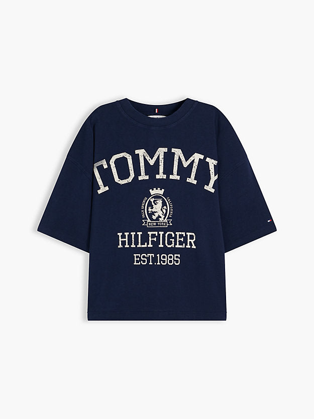 Crest Relaxed Oversized T-Shirt