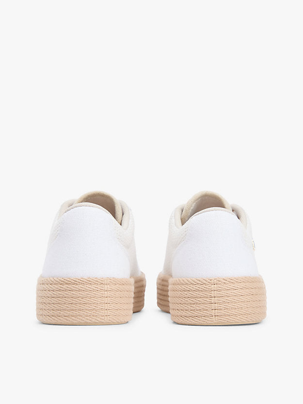 Monogram Canvas Rope Platform Trainers