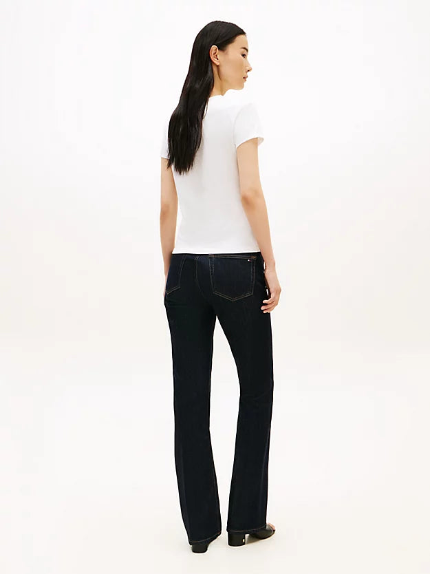 Textured Logo Slim Jersey T-Shirt