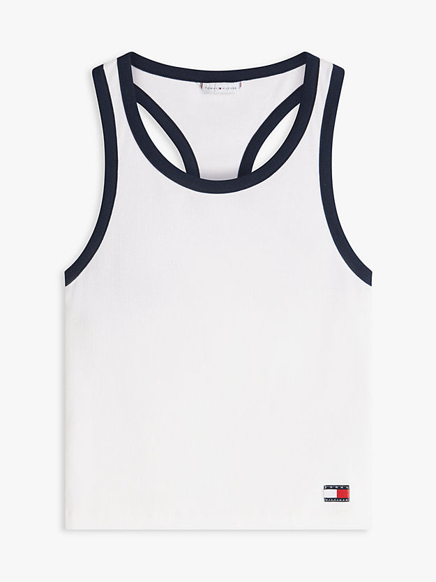 Heritage Ribbed Racerback Lounge Tank Top