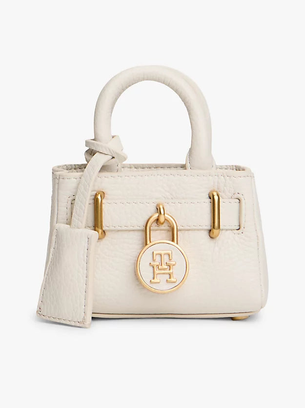 The American Icon Leather Chain Strap Tote Bag