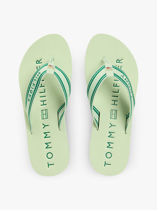 Webbing Strap Signature Flip-Flops