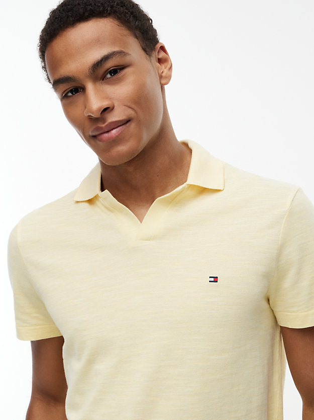 Regular Fit Textured Oxford Pique Polo Shirt