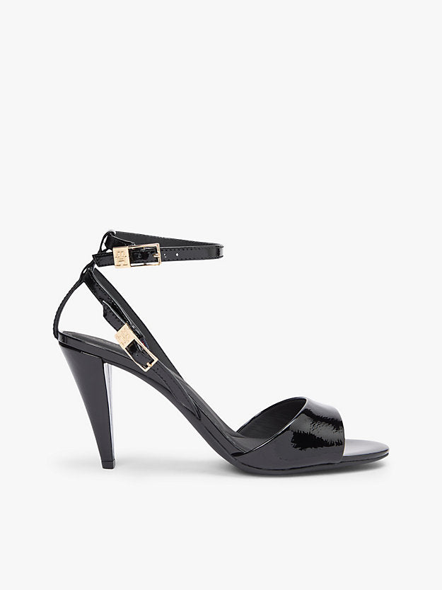 Patent Leather Ankle Strap High Heel Sandals