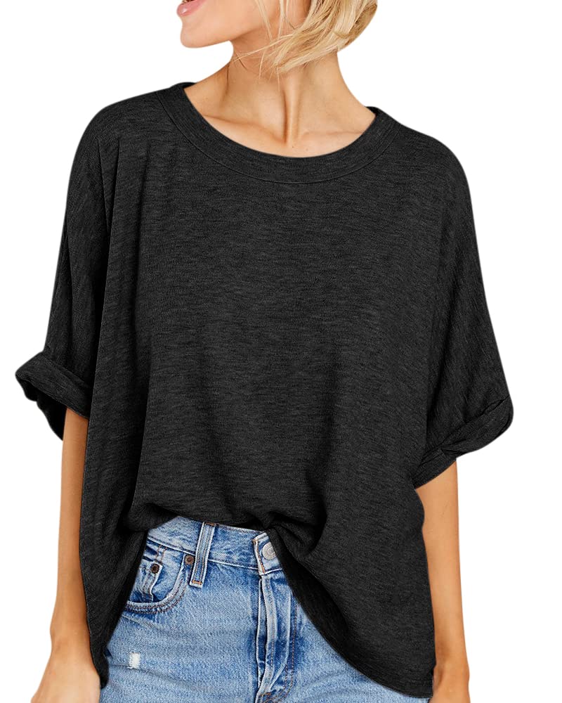 T-shirt ample décontracté d'été pour femmes (3 achetés, livraison gratuite)