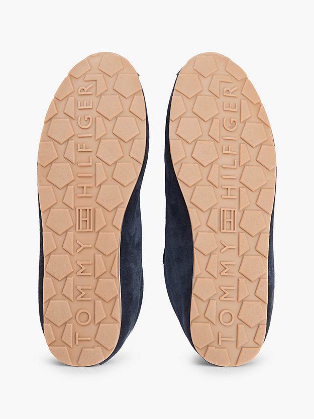 Suede Monogram Low Profile Trainers