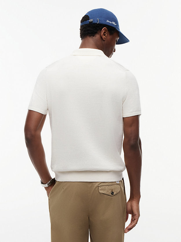 Regular Fit Fine Knit Polo Shirt