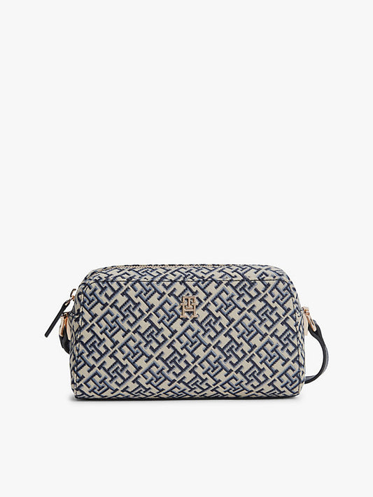 Monogram Jacquard Crossbody Camera Bag