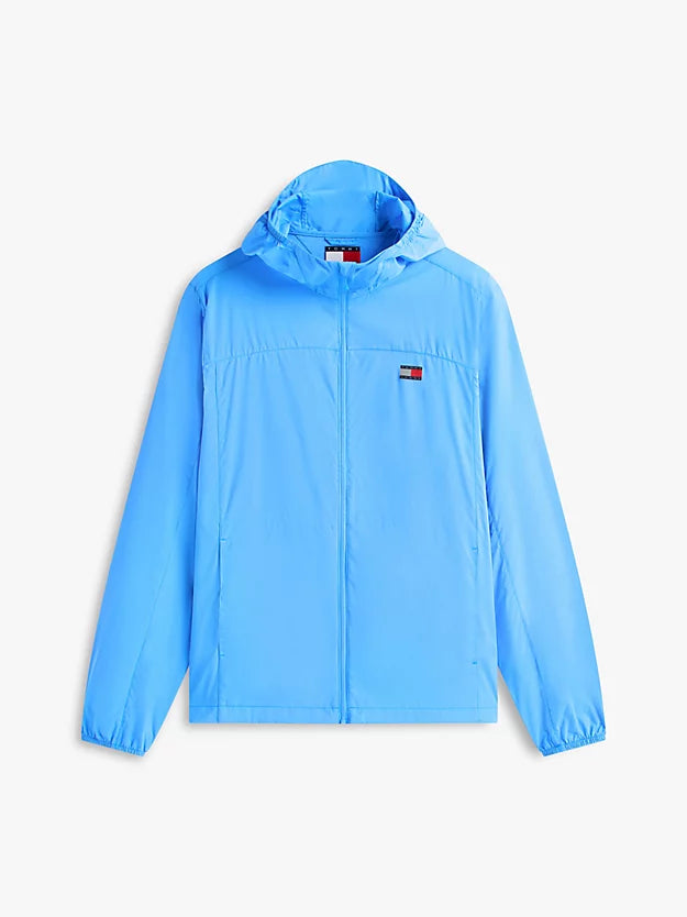 Water Repellent Ripstop Hooded Zip-Thru Jacket