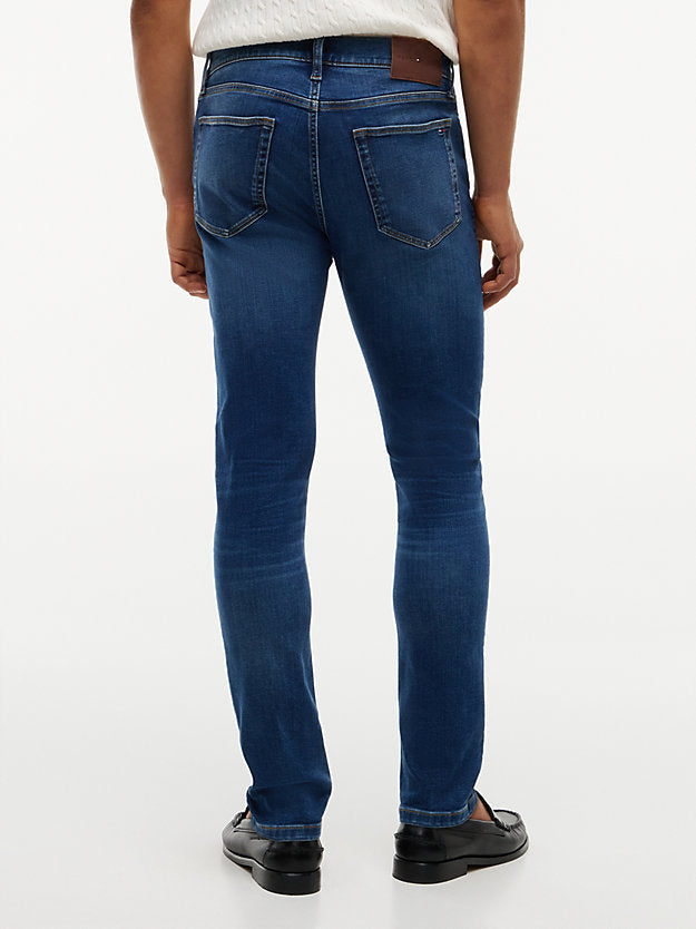 Bleecker Whiskered Five-Pocket Slim Jeans
