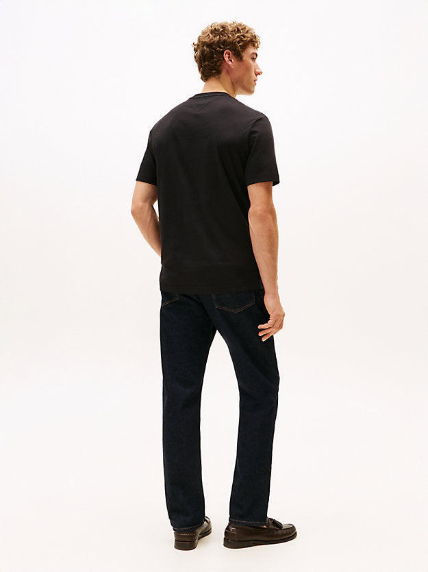 Logo Embroidery Insert Jersey T-Shirt