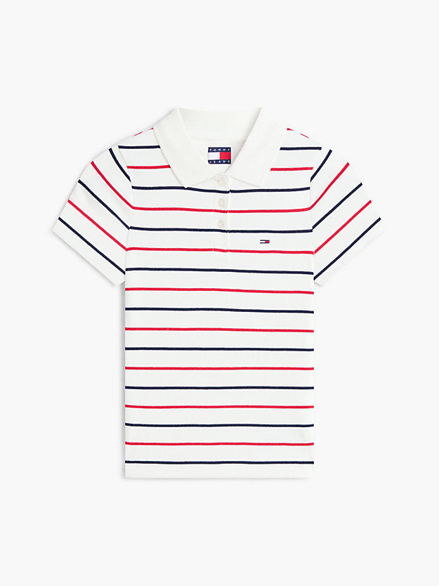 Slim Fit Ribbed Polo Shirt
