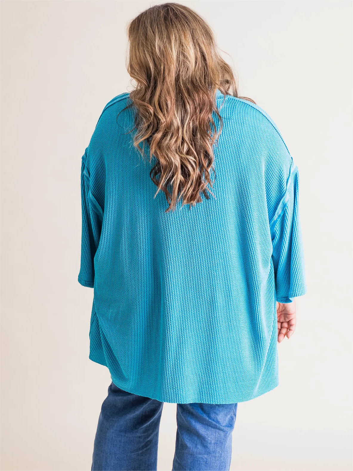 2024 Neues Oversize Rollkragen-Rippstrick-Tunika (2 kaufen, kostenloser Versand)