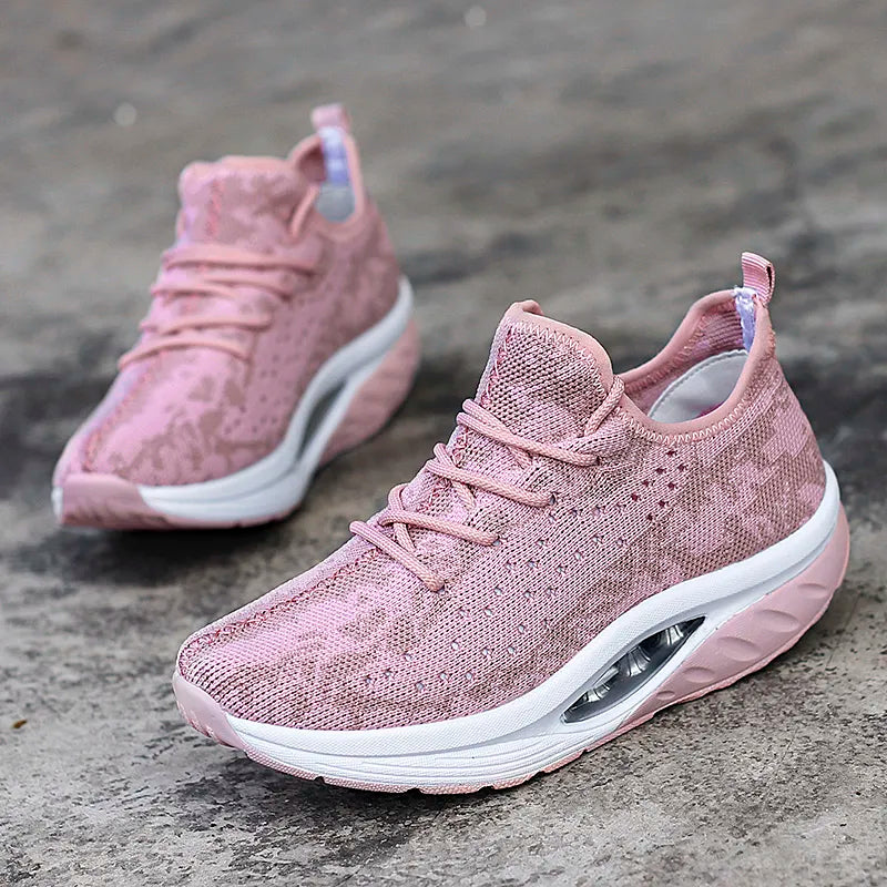 Baskets Orthopédiques à Coussin d'Air et Soutien de la Voûte Plantaire pour Femmes