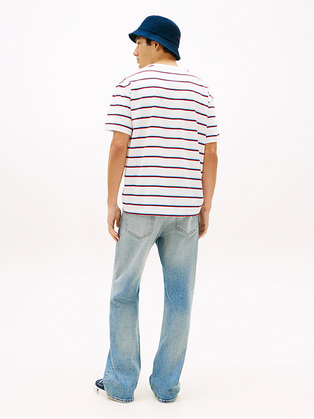 Stripe Relaxed Jersey T-Shirt