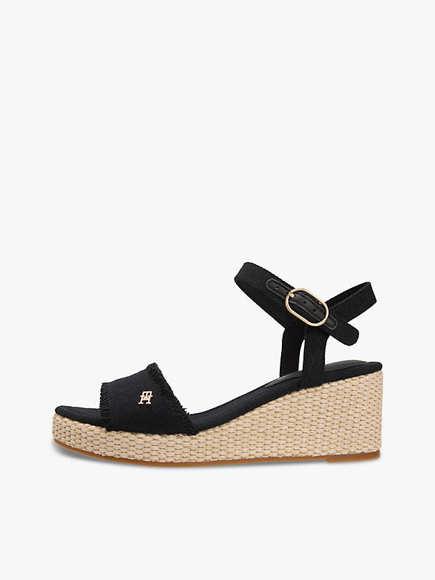 Monogram Woven Wedge Espadrilles
